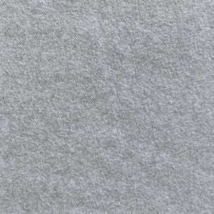 Solid Heather Gray Anti-Pill Fleece Fabric (Medium Weight)