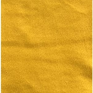 Solid Mustard Yellow Anti-Pill Fleece Fabric (Medium Weight)