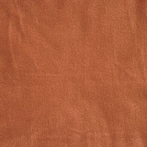 Solid Rust Anti-Pill Fleece Fabric (Medium Weight)